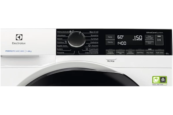 Pralka Electrolux EW8FN248BP UltraCare 8.0kg 1400obr./min