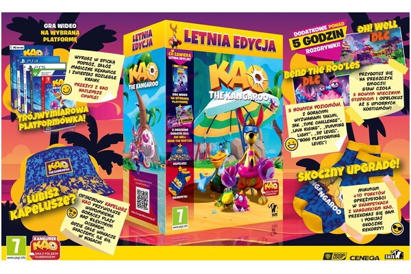 Kangurek Kao Edycja Letnia PlayStation 4