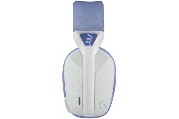Słuchawki Logitech G435 Nauszne Bezprzewodowe Biało-niebieski