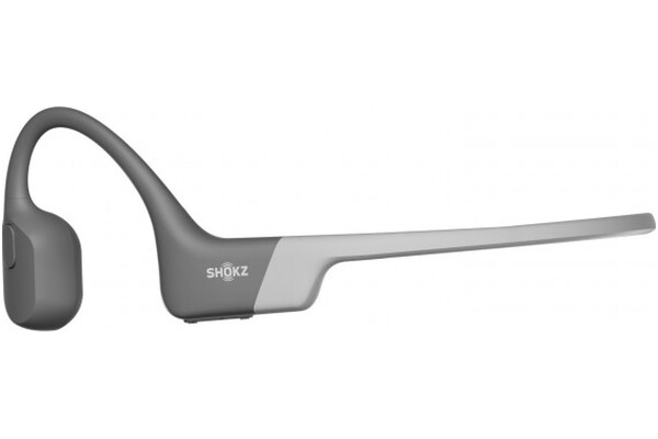Słuchawki AfterShokz OpenRun Przewodnictwo kostne Bezprzewodowe szary