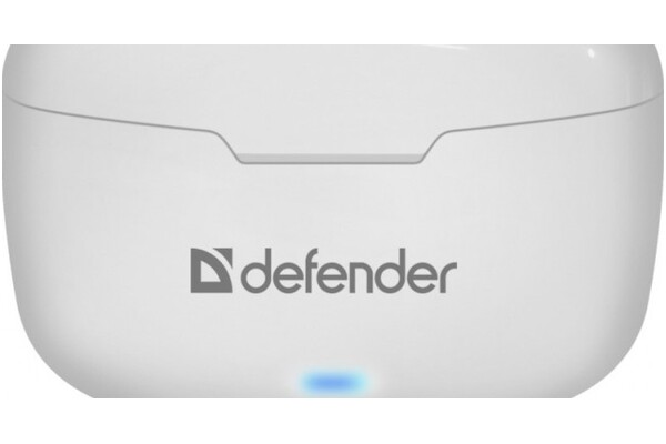 Słuchawki DEFENDER Twins 903 Dokanałowe Bezprzewodowe biały