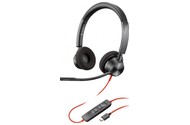 Słuchawki Plantronics BLACKWIRE 3320 Nauszne Przewodowe czarny