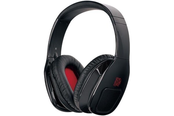 Słuchawki Thermaltake HTSYBANECBK11 Sybaris Nauszne Bezprzewodowe czarny