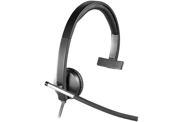 Słuchawki Logitech H650E Nauszne Przewodowe szary