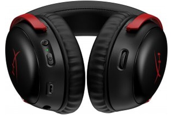 Słuchawki HYPERX Cloud 3 Nauszne Bezprzewodowe czerwony