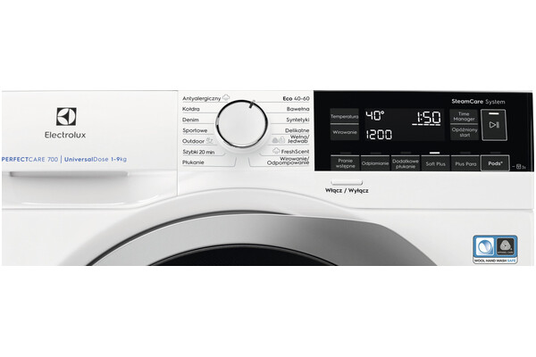 Pralka Electrolux MEW7F349PXP SteamCare 9kg 1400obr./min