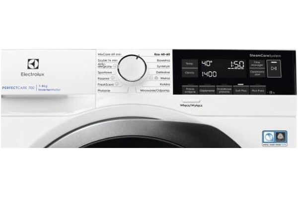 Pralka Electrolux EW7F348ASP STEAMCare 8.0kg 1400obr./min