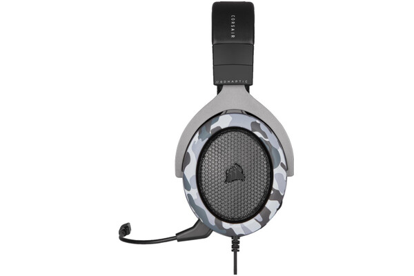 Słuchawki CORSAIR HS60 Haptic Nauszne Przewodowe szary