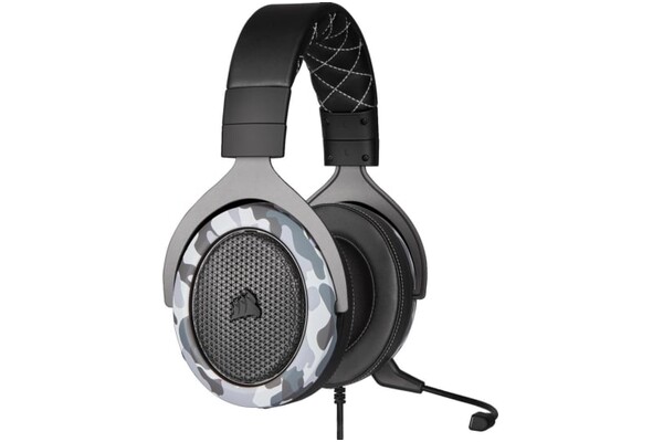 Słuchawki CORSAIR HS60 Haptic Nauszne Przewodowe szary