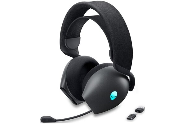 Słuchawki DELL 720H Alienware Nauszne Bezprzewodowe czarny