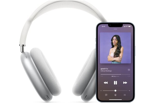 Słuchawki Apple AirPods Max Nauszne Bezprzewodowe czarny