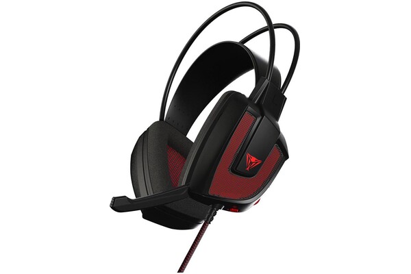 Słuchawki Patriot V360 Viper Nauszne Przewodowe czerwony