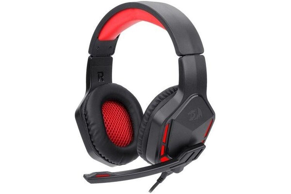 Słuchawki Redragon H220 Themis Nauszne Przewodowe czerwony