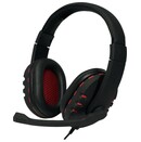 Słuchawki LogiLink HS0033 Nauszne Przewodowe czarny