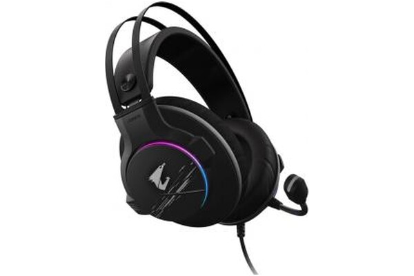 Słuchawki GIGABYTE Aorus H1 Nauszne Przewodowe czarny