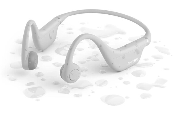 Słuchawki Philips TAK4607GY Przewodnictwo kostne Bezprzewodowe szary