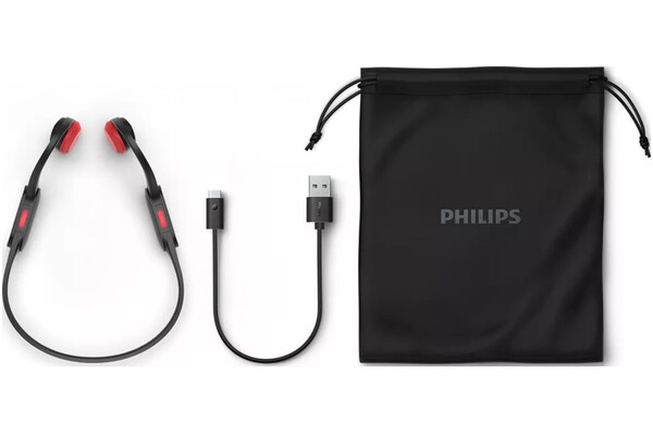 Słuchawki Philips TAA5608 Przewodnictwo kostne Bezprzewodowe czarny