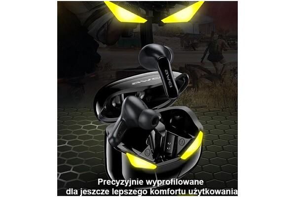 Słuchawki Awei T35 Dokanałowe Bezprzewodowe czarny