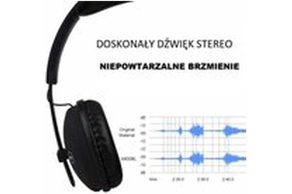 Słuchawki Awei A800BL Nauszne Bezprzewodowe czarny