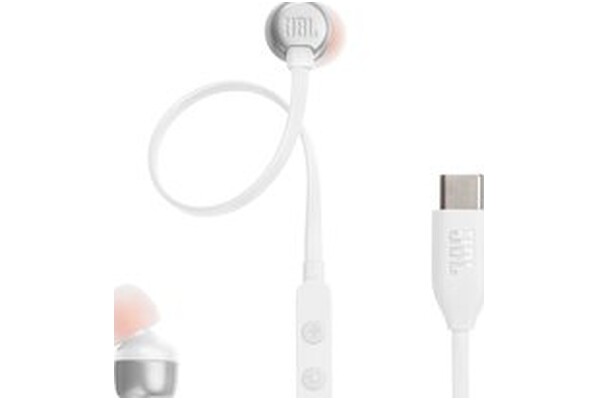 Słuchawki JBL Tune 310 Dokanałowe Przewodowe biały