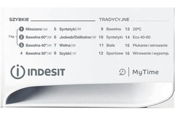 Pralka INDESIT MTWE71252WKPL 7.0kg 1200obr./min