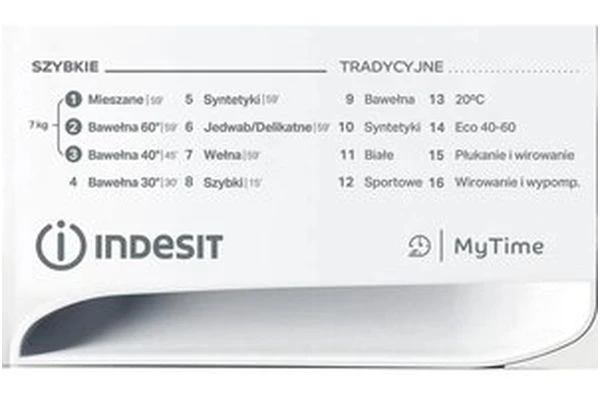 Pralka INDESIT MTWE71252WKPL 7.0kg 1200obr./min