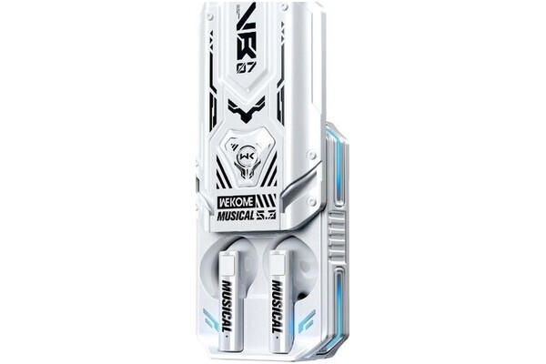 Słuchawki WEKOME VB07 Mecha Series Douszne Bezprzewodowe biały