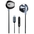 Słuchawki WEKOME YB08 Blackin Series Douszne Przewodowe srebrny