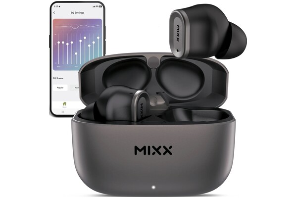Słuchawki MIXX StreamBuds Custom 1 Dokanałowe Bezprzewodowe czarny