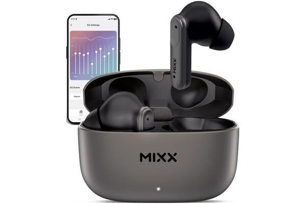 Słuchawki MIXX StreamBuds Custom 3 Dokanałowe Bezprzewodowe czarny