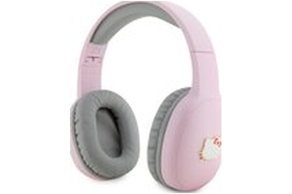 Słuchawki Hello KItty HKBHA1BKHLMP Nauszne Bezprzewodowe różowy