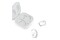 Słuchawki Samsung SMR180NZWAEUE Galaxy Buds Live Douszne Bezprzewodowe biały