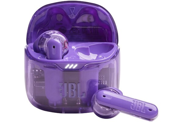 Słuchawki JBL Tune Flex Douszne Bezprzewodowe fioletowy