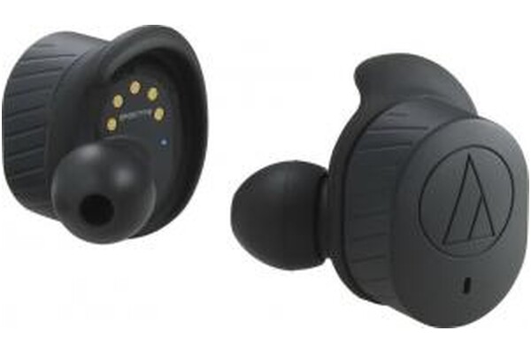 Słuchawki AUDIO-TECHNICA ATHSPORT7TWBK Dokanałowe Bezprzewodowe czarny