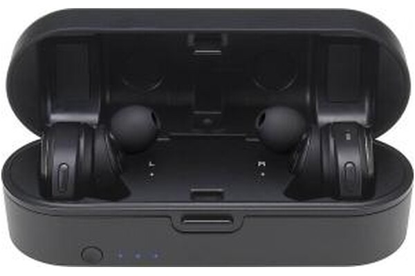 Słuchawki AUDIO-TECHNICA ATHCKR7TWBK Dokanałowe Bezprzewodowe czarny