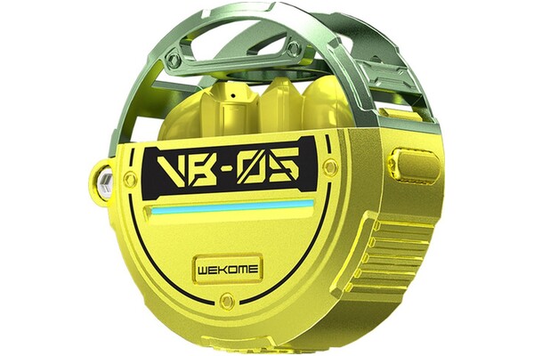Słuchawki WEKOME VB05 Vanguard Series Douszne Bezprzewodowe żółty