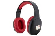 Słuchawki Hello KItty HKBHA1BKHLMK Metal Logo Oval Shape Nauszne Bezprzewodowe czarno-czerwony