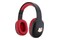 Słuchawki Hello KItty HKBHA1BKHLMK Metal Logo Oval Shape Nauszne Bezprzewodowe czarno-czerwony