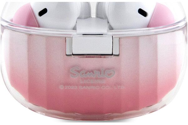 Słuchawki Hello KItty Kitty Head Logo Dokanałowe Bezprzewodowe różowy