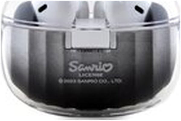 Słuchawki Hello KItty Kitty Head Logo Dokanałowe Bezprzewodowe czarny