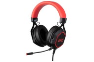 Słuchawki Konix UFC Casque Gaming Nauszne Przewodowe czarno-czerwony