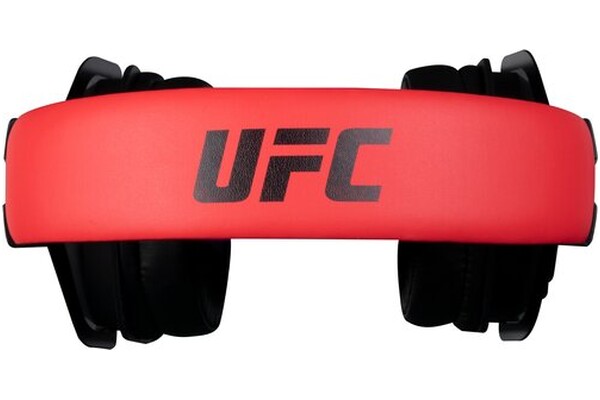 Słuchawki Konix UFC Casque Gaming Nauszne Przewodowe czarno-czerwony