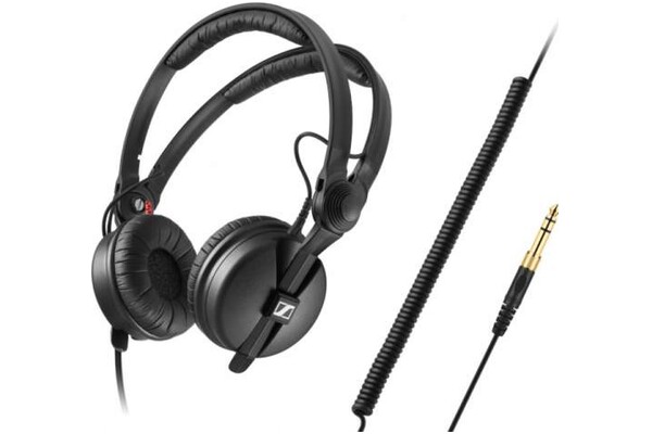 Słuchawki Sennheiser HD25 Nauszne Przewodowe czarny