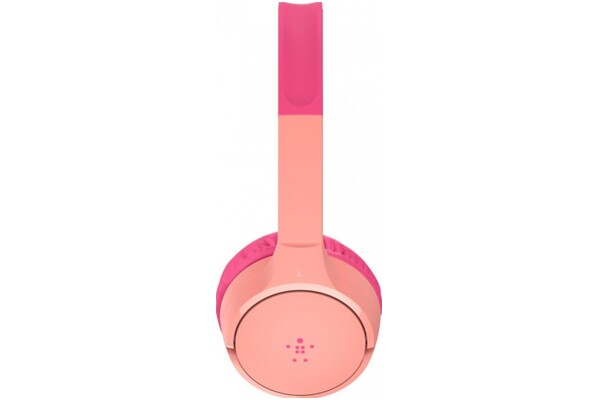 Słuchawki Belkin SoundForm Mini Kids Nauszne Bezprzewodowe różowy