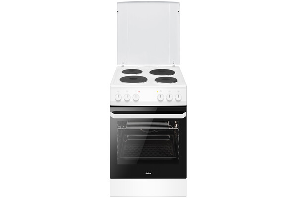 Kuchnia AMICA 58EE120W płyta Ceramiczna, piekarnik elektryczny