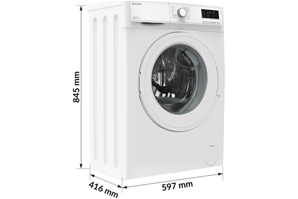 Pralka Sharp ESHFM6102WDPL 6kg 1000obr./min