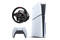 Konsola Sony PlayStation 5 Slim 1TB biało-czarny + kierownica Thrustmaster T128
