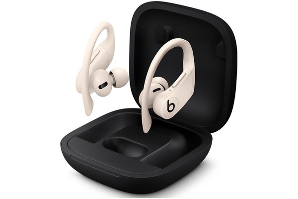 Słuchawki Apple PowerBeats Pro Dokanałowe Bezprzewodowe beżowy
