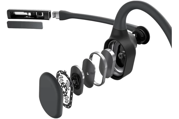Słuchawki AfterShokz OpenComm2 Naramienne Bezprzewodowe czarny