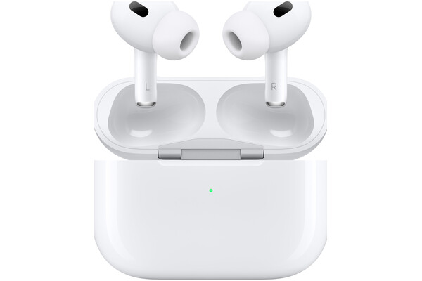 Słuchawki Apple AirPods Pro 2 USB-C Dokanałowe Bezprzewodowe biały